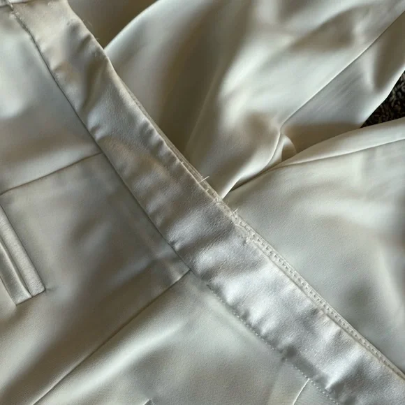 Nadine Merabi Charlotte White Pants - Picture 6 of 7